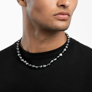 Clearance MJ Jones Black Keshi Pearl Necklace