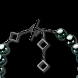Discount MJ Jones Black Round Pearl Bracelet
