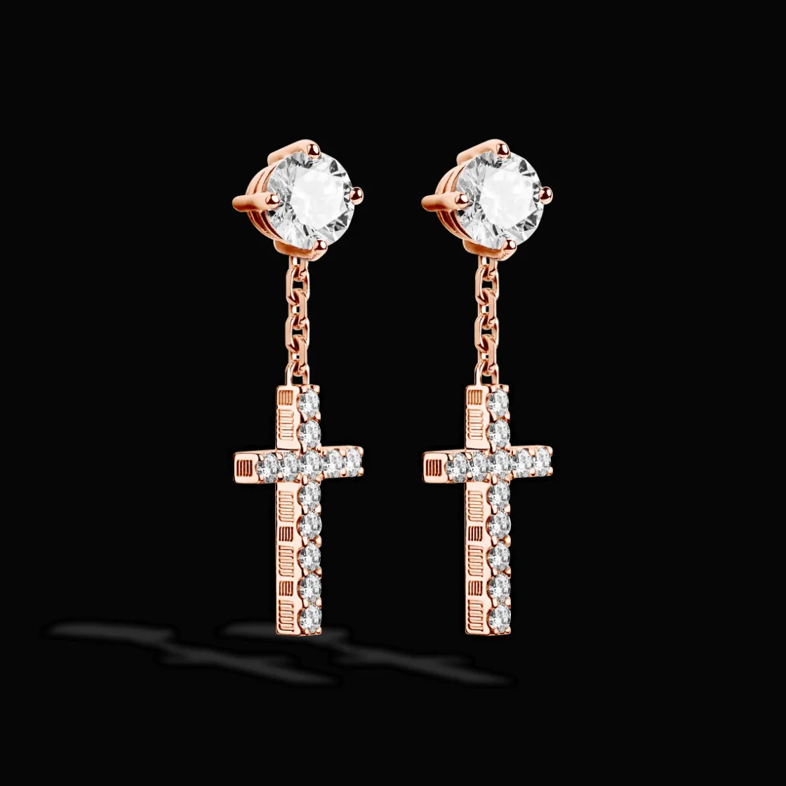 dna_cage_cross_earrings_1-5.webp Sale MJ Jones DNA Cage Cross Earrings
