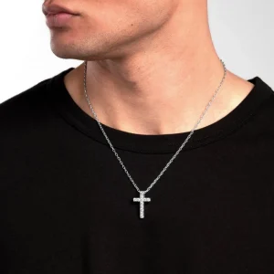 Best MJ Jones DNA Cage Cross Pendant