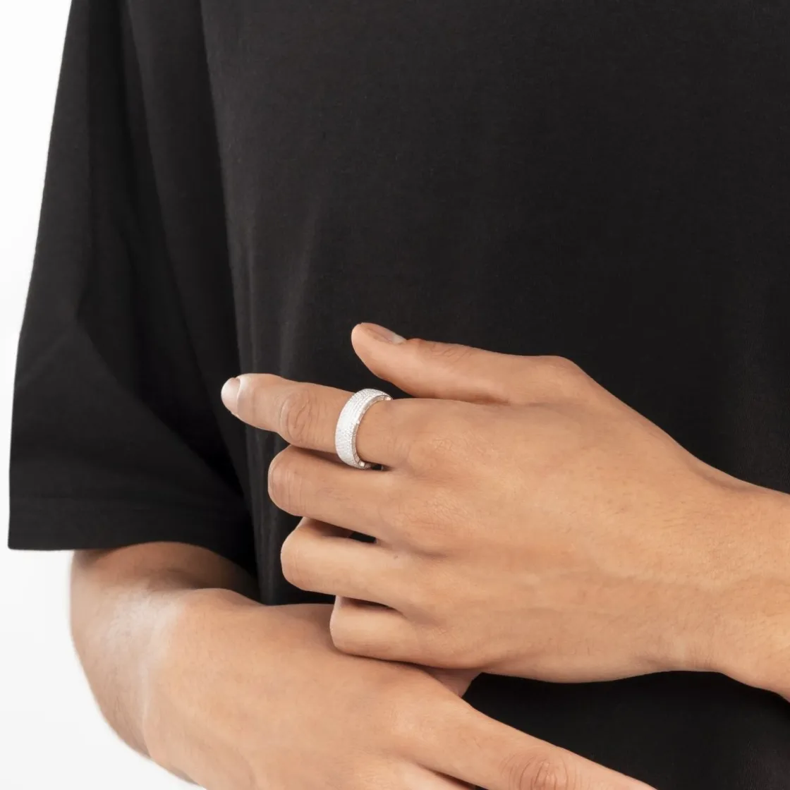 dna_cage_ring_xl_3.webp Outlet MJ Jones DNA Cage Ring XL