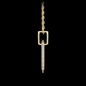 Fashion MJ Jones DNA Diamond Tag Pendant