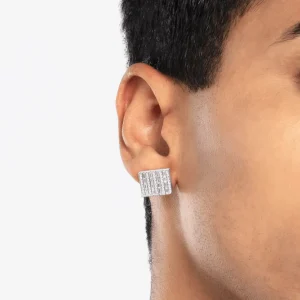 Online MJ Jones DNA Monogram Earrings