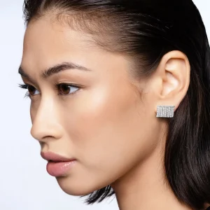 Online MJ Jones DNA Monogram Earrings