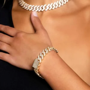 Online MJ Jones DNA Prong Bracelet