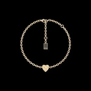New MJ Jones Heart Charm Bracelet