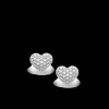 Hot MJ Jones Heart Earrings
