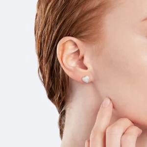 Hot MJ Jones Heart Earrings