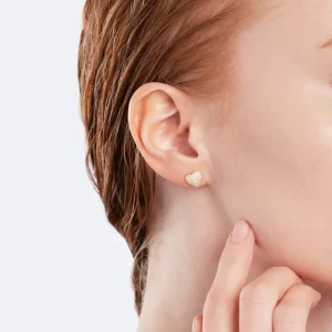 Fashion MJ Jones Heart Earrings