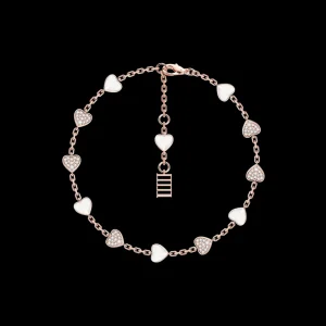 Clearance MJ Jones Heart Multi Charm Bracelet