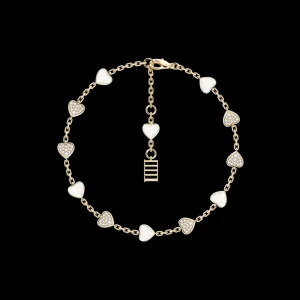 Outlet MJ Jones Heart Multi Charm Bracelet