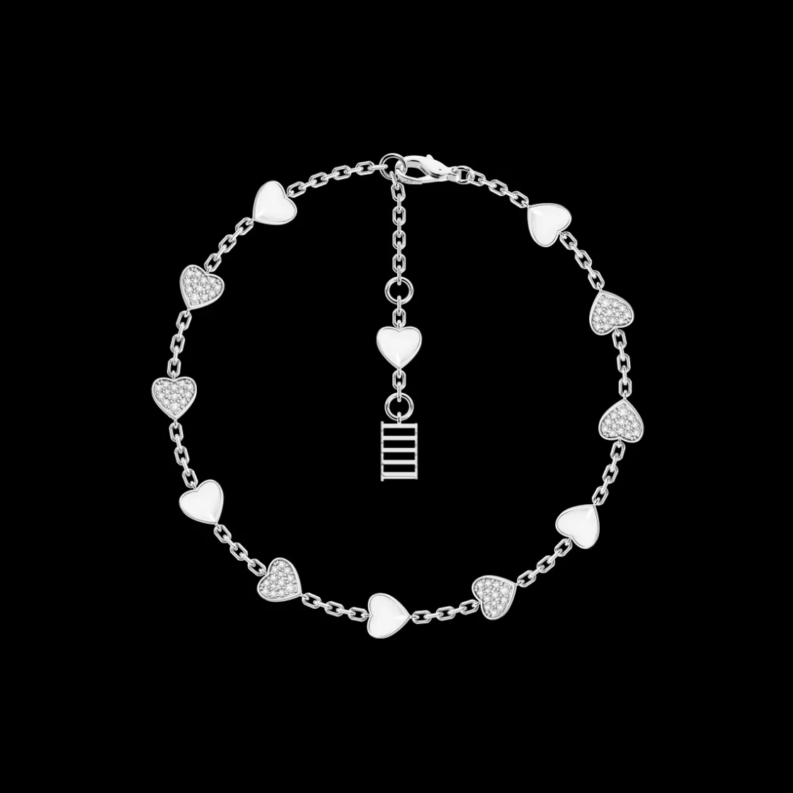 heart_multi_charm_bracele_0.webp Online MJ Jones Heart Multi Charm Bracelet