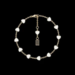 Outlet MJ Jones Heart Multi Charm Bracelet