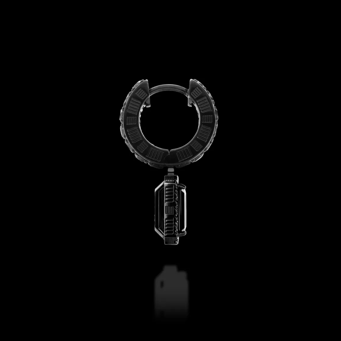 jewel_cage_earrings_black_1.webp Discount MJ Jones Jewel Cage Earrings Black Onyx
