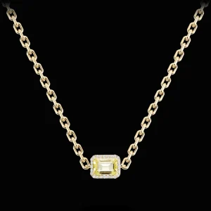 Sale MJ Jones Jewel Charm Pendant Yellow Quartz