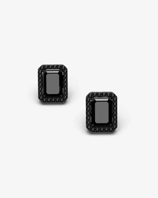 Discount MJ Jones Jewel Earrings Black Onyx