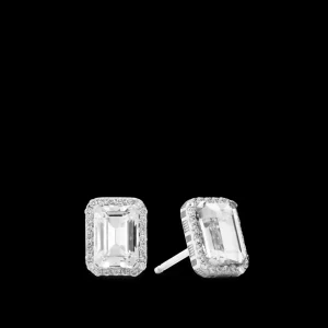 Online MJ Jones Jewel Earrings White Topaz