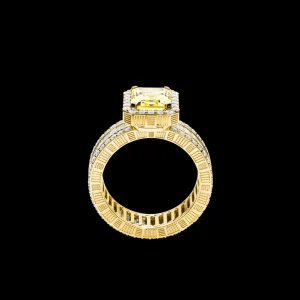 Online MJ Jones Jewel Ring Yellow Quartz