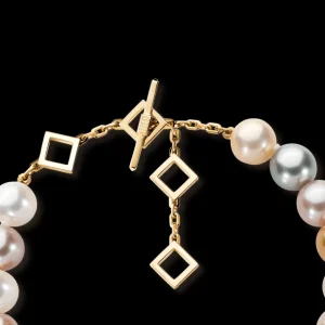Online MJ Jones Multicolour Round Pearl Bracelet