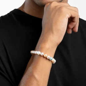 Online MJ Jones Multicolour Round Pearl Bracelet