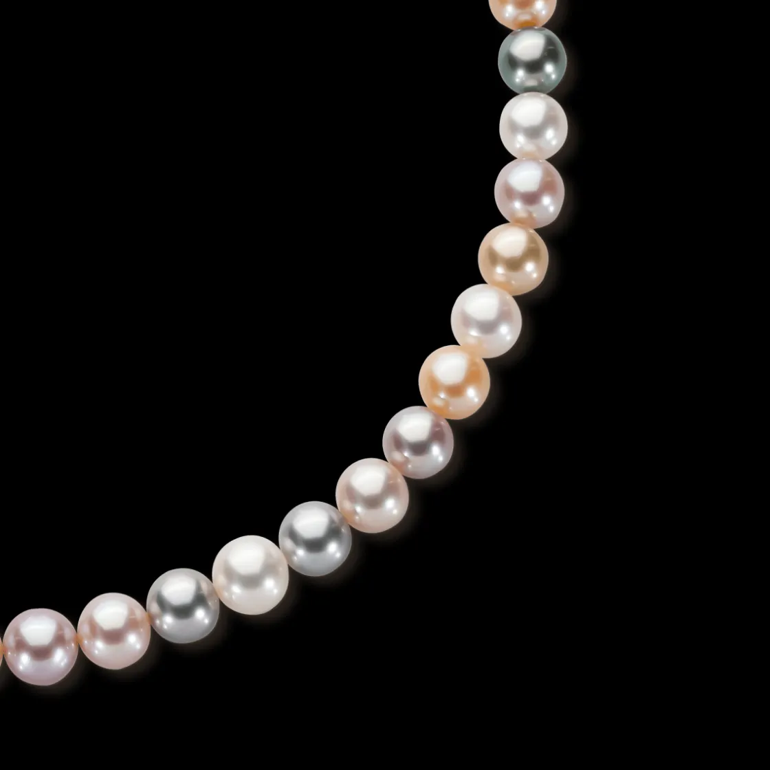 multicolour_round_pearl_n_1.webp Sale MJ Jones Multicolour Round Pearl Necklace