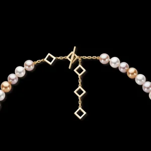 Sale MJ Jones Multicolour Round Pearl Necklace