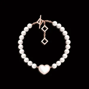 Sale MJ Jones Pearl Skies Charm Bracelet
