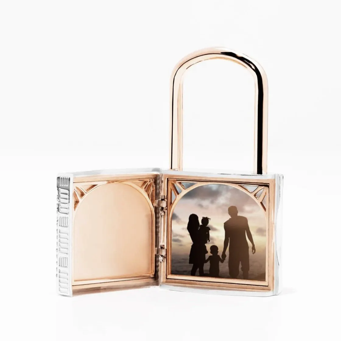 pont_des_arts_padlock_pen_1.webp Hot MJ Jones Pont Des Arts Padlock Pendant