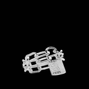 New MJ Jones Pont Des Arts Padlock Ring