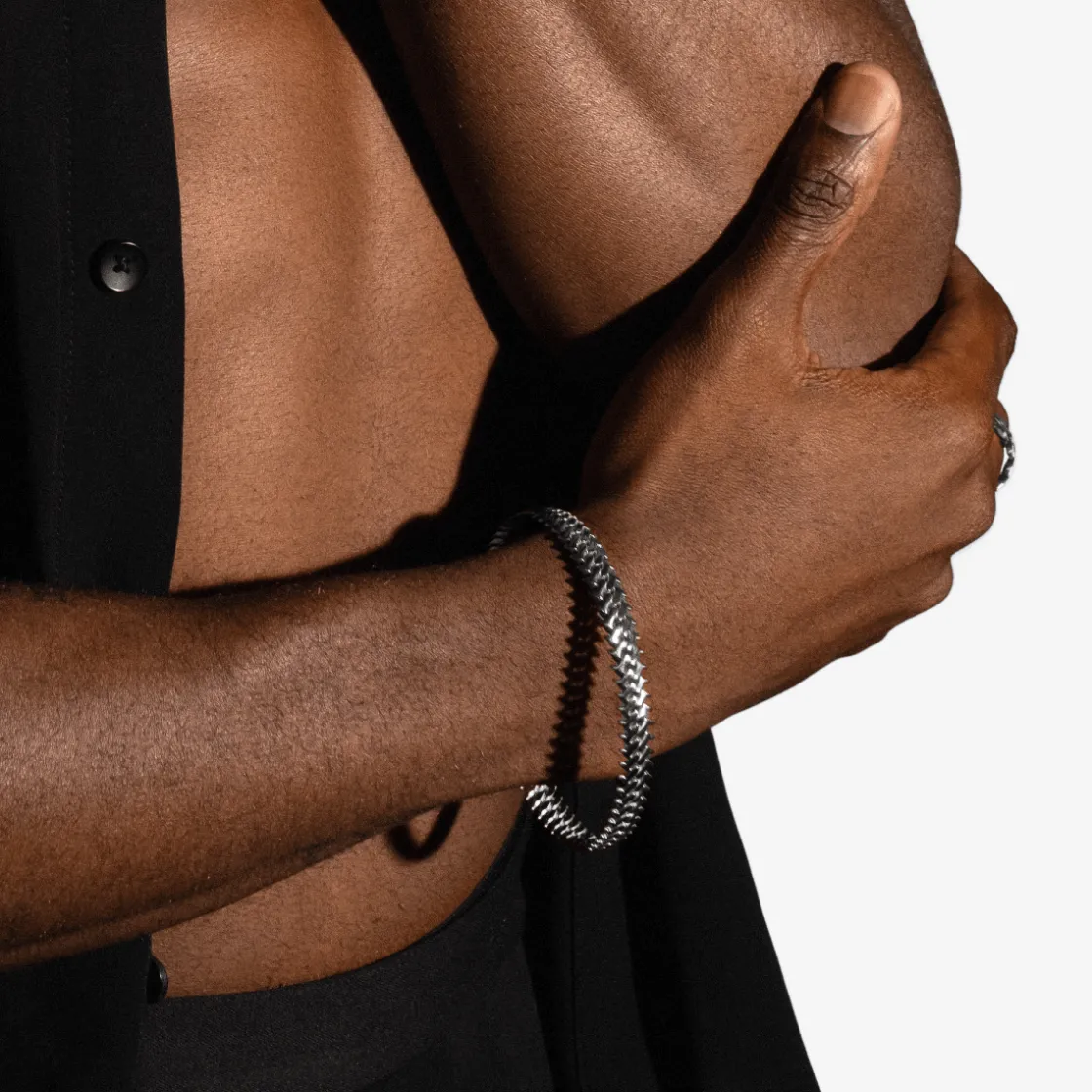 spiked_bangle_2-1.webp Fashion MJ Jones Spiked Bangle