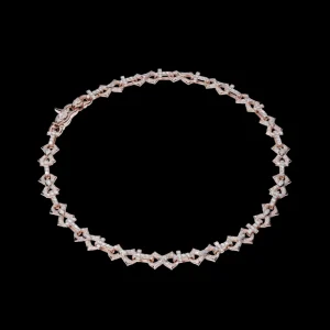 Hot MJ Jones Spiked Infinity & Cross Chain