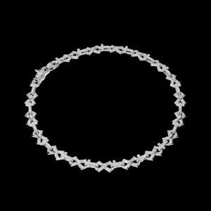 Outlet MJ Jones Spiked Infinity & Cross Chain