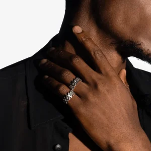 Fashion MJ Jones Spiked Ring
